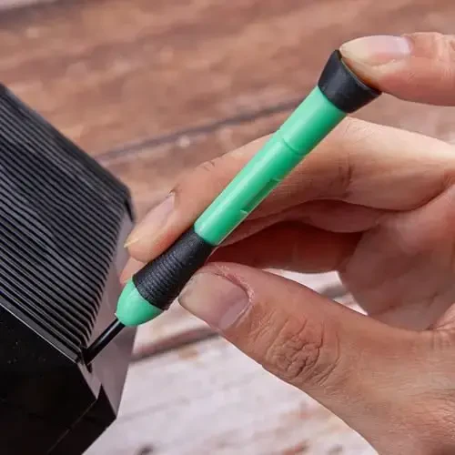 CARTMAN 39-Piece Home Tool Set Kit, Essential Household Hand Tools with Plastic Storage Case, Green - 7