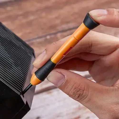 CARTMAN 39 qismli vosita to'plami Umumiy uy xo'jaligi qo'l vositalari to'plami Plastik vosita qutisi saqlash qutisi to'q sariq - 5