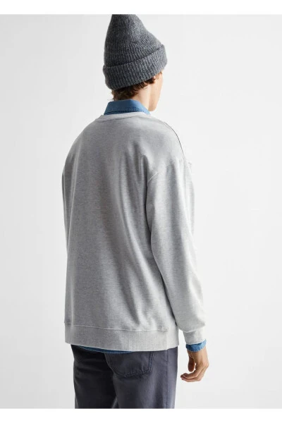 Cartoon Character Cotton Sweatshirt - 4