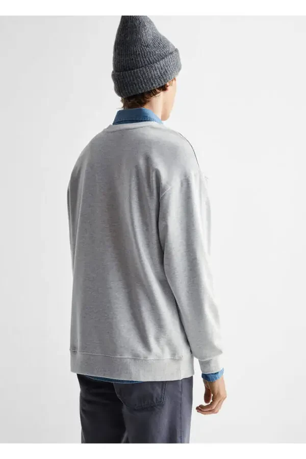 Cartoon Character Cotton Sweatshirt - 4