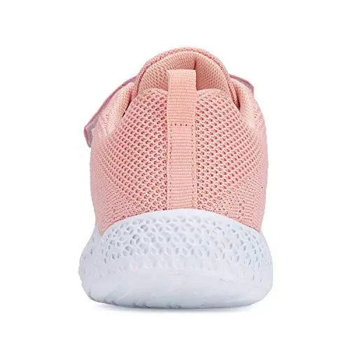 Casbeam Kids Breathable Sneakers Mesh Lightweight Easy Walk Casual Sport Strap Athletic Running Shoes for Boys Girls - 4