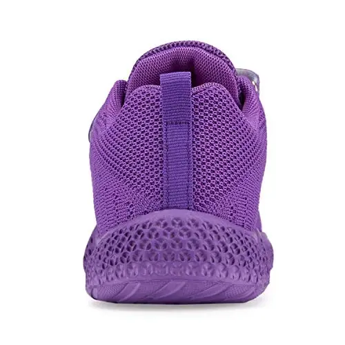 Casbeam Kids Breathable Sneakers Mesh Lightweight Easy Walk Casual Sport Strap Athletic Running Shoes for Boys Girls - 4
