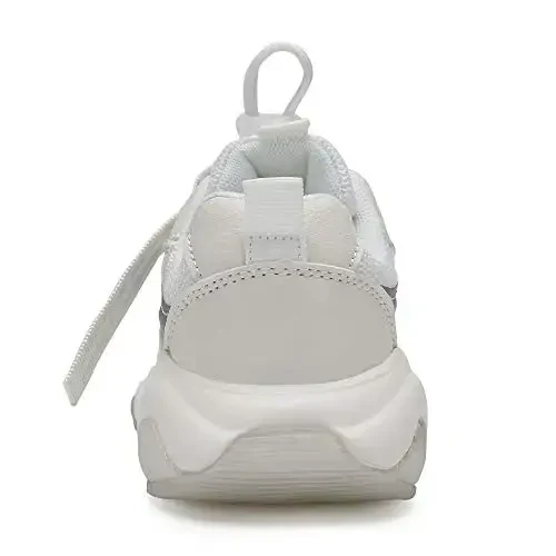 Casbeam Kids Breathable Sneakers Mesh Lightweight Easy Walk Casual Sport Strap Athletic Running Shoes for Boys Girls - 5