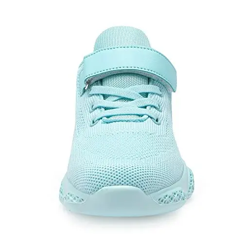 Casbeam Kids Breathable Sneakers Mesh Lightweight Easy Walk Casual Sport Strap Athletic Running Shoes for Boys Girls - 3