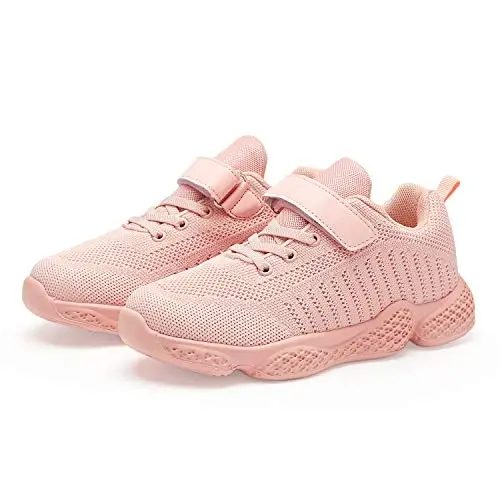 Casbeam Kids Breathable Sneakers Mesh Lightweight Easy Walk Casual Sport Strap Athletic Running Shoes for Boys Girls - CASBEAM (1)