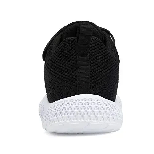Casbeam Kids Breathable Sneakers Mesh Lightweight Easy Walk Casual Sport Strap Athletic Running Shoes for Boys Girls - 5