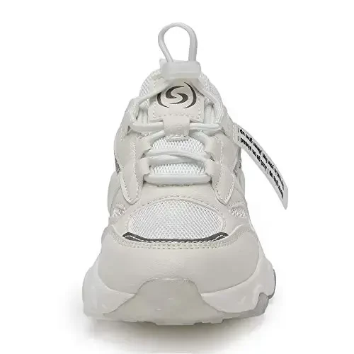 Casbeam Kids Breathable Sneakers Mesh Lightweight Easy Walk Casual Sport Strap Athletic Running Shoes for Boys Girls - 4