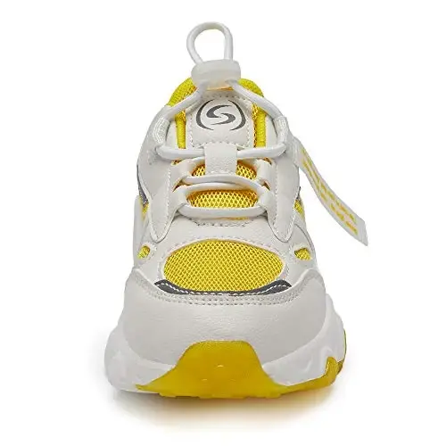 Casbeam Kids Breathable Sneakers Mesh Lightweight Easy Walk Casual Sport Strap Athletic Running Shoes for Boys Girls - 4