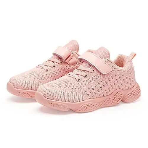 Casbeam Kids Breathable Sneakers Mesh Lightweight Easy Walk Casual Sport Strap Athletic Running Shoes for Boys Girls - 2