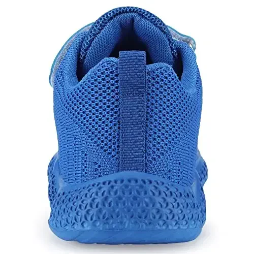 Casbeam Kids Breathable Sneakers Mesh Lightweight Easy Walk Casual Sport Strap Athletic Running Shoes for Boys Girls - 6
