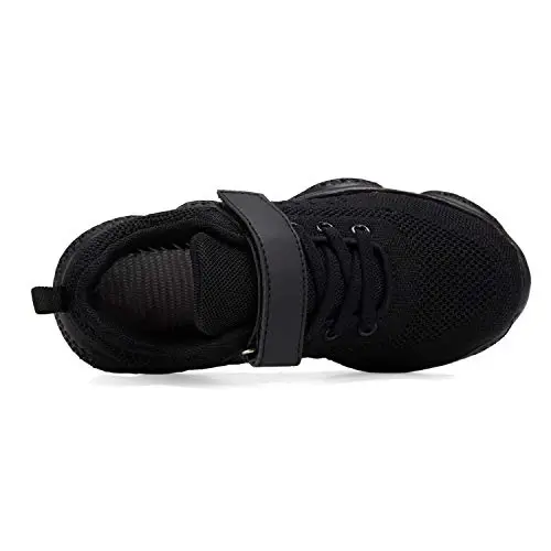 Casbeam Kids Breathable Sneakers Mesh Lightweight Easy Walk Casual Sport Strap Athletic Running Shoes for Boys Girls - 6