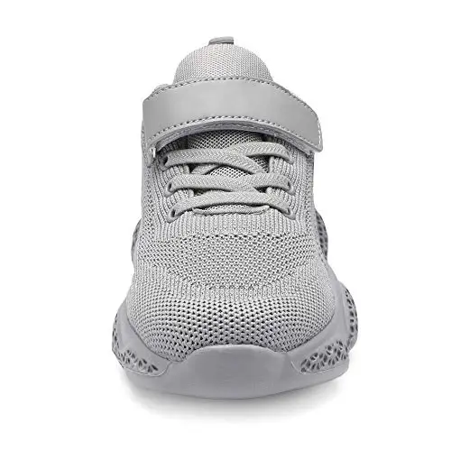 Casbeam Kids Breathable Sneakers Mesh Lightweight Easy Walk Casual Sport Strap Athletic Running Shoes for Boys Girls - 3