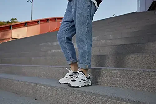 Casbeam Kids Breathable Sneakers Mesh Lightweight Easy Walk Casual Sport Strap O'g'il bolalar uchun atletik yugurish poyafzallari qizlar - CASBEAM (1)