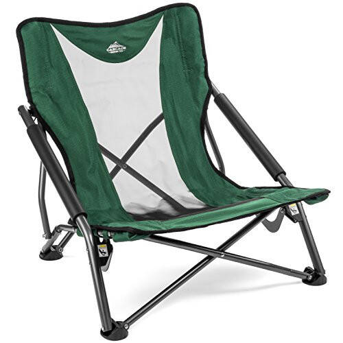 Cascade Mountain Tech Folding Camp Chair for Camping, Beach, Picnic, Barbqeues, Sporting Events with Carry Bag - 2