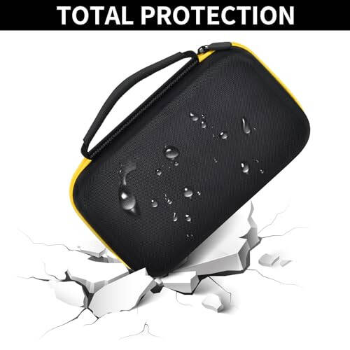 Case Compatible with DeWalt DXAELJ16 1600 Peak Amp Jump Starter Battery Booster, Portable Jumper Storage Holder Pocket for USB Power Station (Box Only) Black - 5