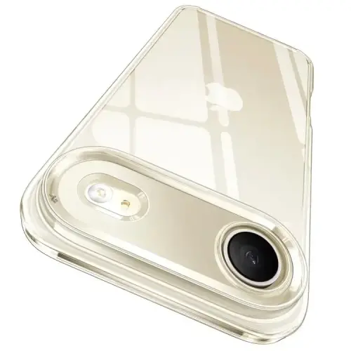 CASEKOO for iPhone 17 Air Case Crystal Clear, Patented Anti-Yellow & Virgin TPU, 15FT Military-Grade Drop Protection, Slim Transparent Women Men Funda para for iPhone 17 Air Case 6.5 inch, Clear 
