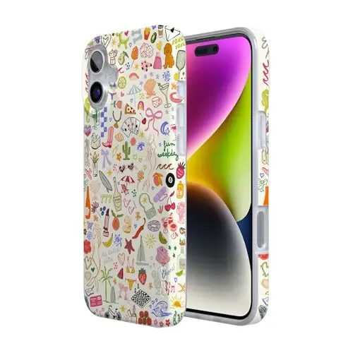 Casely iPhone 16 Case | All The Fun Things | Fun on Weekdays | Compatible with MagSafe | Classic Ultra Slim Design - 3