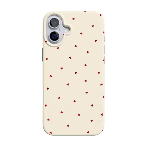 Casely iPhone 16 Case | Be Mine | Tiny Hearts | Compatible with MagSafe | Classic Ultra Slim Design - 1