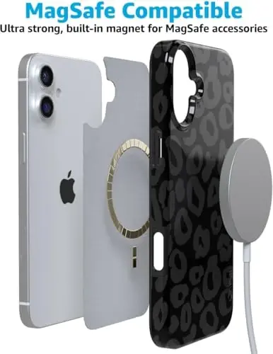 Casely iPhone 16 Case | Beige Garden | Neutral Floral | Classic Ultra Slim Case Design | Compatible with MagSafe - 7