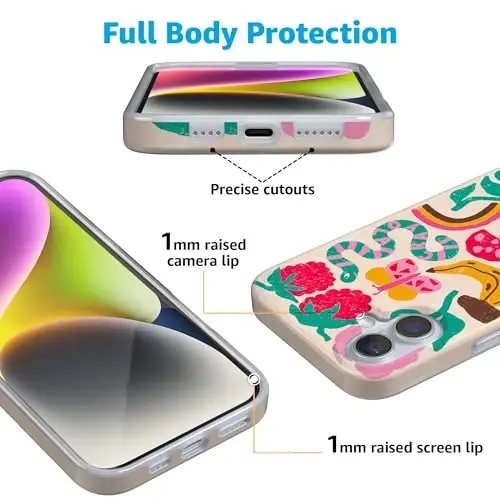 Casely iPhone 16 Case | Doodle Bug | Crayola Crayon | Compatible with MagSafe | Classic Ultra Slim Design - CASELY (1)