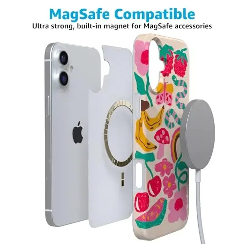 Casely iPhone 16 Case | Doodle Bug | Crayola Crayon | Compatible with MagSafe | Classic Ultra Slim Design - 4