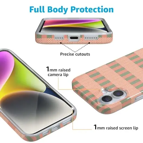 Casely iPhone 16 Case | Grand Cabana | Palm Beach | MagSafe bilan mos keladi | Klassik o‘ta yupqa dizayn - 3