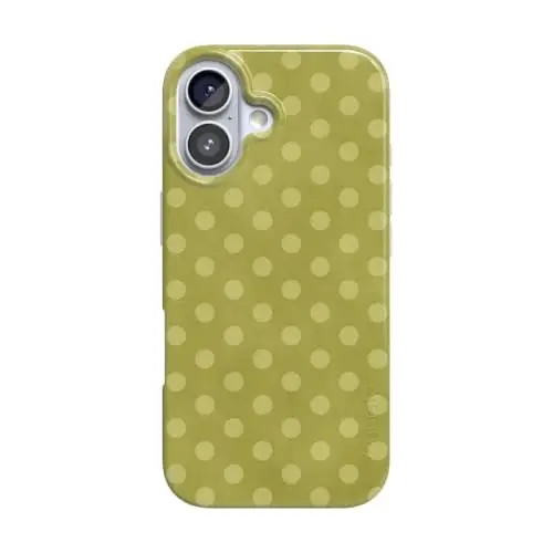 Casely iPhone 16 Case | Kiwi Cooler | Poolside Print | Compatible with MagSafe | Classic Ultra Thin Design - 1