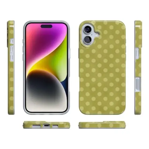 Casely iPhone 16 Case | Kiwi Cooler | Poolside Print | Compatible with MagSafe | Classic Ultra Thin Design - 5