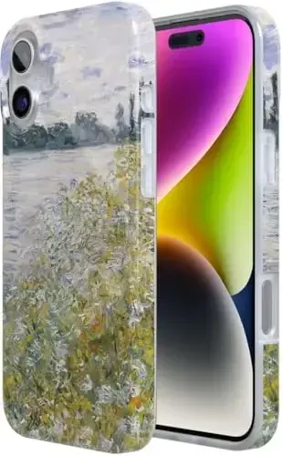 Casely iPhone 16 Case | Monetning yozgi manzarasi | Met seriyasi | Klassik ultra yupqa g'ilof dizayni | MagSafe bilan mos - 5