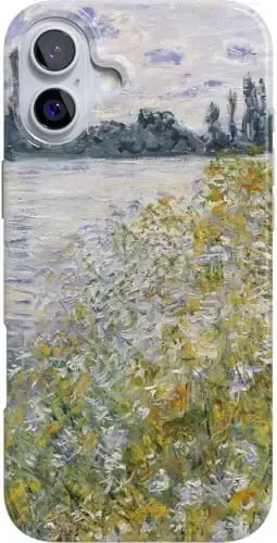 Casely iPhone 16 Case | Monet's Summer Landscape | The Met Series | Classic Ultra Slim Case Design | Compatible with MagSafe 