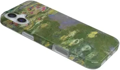 Casely iPhone 16 Case | Monet’s Water Lilies | Limited Edition Phone Case | Classic Ultra-Slim Design | Compatible with MagSafe - 3
