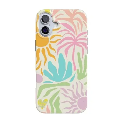 Casely iPhone 16 Case | Oasis | Pura Vida | Compatible with MagSafe | Classic Ultra Slim Design - 7