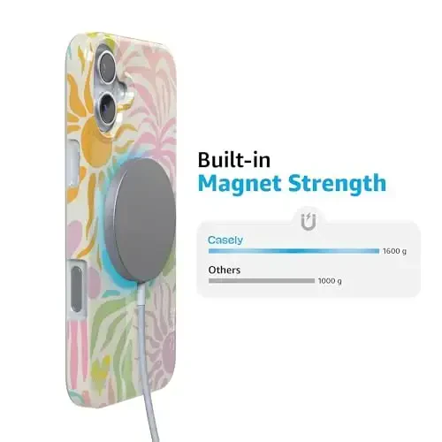 Casely iPhone 16 Case | Oasis | Pura Vida | MagSafe bilan mos | Klassik Ultra Yupqa Dizayn - 4