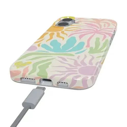 Casely iPhone 16 Case | Oasis | Pura Vida | MagSafe bilan mos | Klassik Ultra Yupqa Dizayn - 6