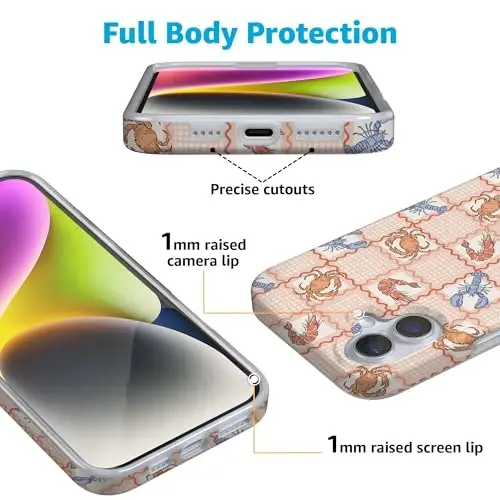 Casely iPhone 16 Case | On the Cape | Coastal Summer | Compatible with MagSafe | Classic Ultra Slim Design - 2