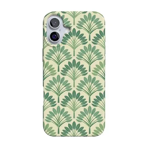 Casely iPhone 16 Case | Palm Royale | Palm Beach | Compatible with MagSafe | Classic Ultra Slim Design - CASELY