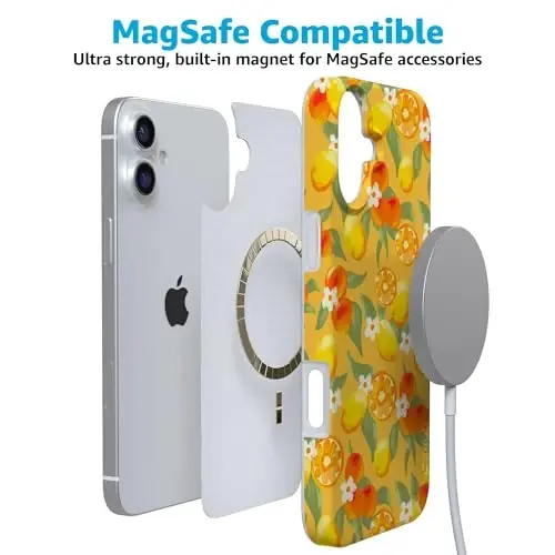 Casely iPhone 16 Case | Positano | Dippin' Daisy's Italian Coast | Compatible with MagSafe | Classic Ultra Slim Design - 4