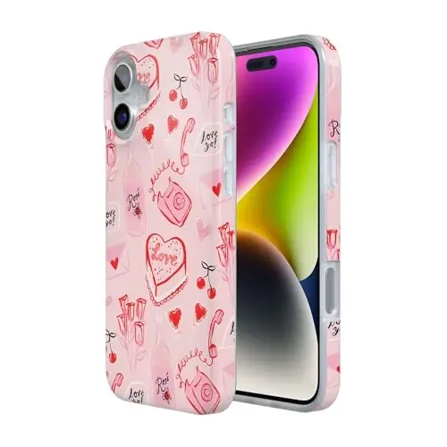 Casely iPhone 16 Case | That's Amore | Valentine's | Compatible with MagSafe | Classic Ultra Slim Design - 2