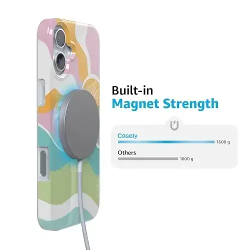 Casely iPhone 16 Case | Tropical Dreams | Pura Vida | MagSafe bilan mos | Klassik Ultra Yengil Dizayn - 6