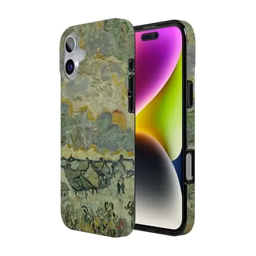 Casely iPhone 16 Case | Van Gogh | Reminiscence of Vincent | Compatible with MagSafe | Classic Ultra Slim Design - CASELY (1)