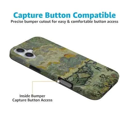 Casely iPhone 16 Case | Van Gogh | Reminiscence of Vincent | Compatible with MagSafe | Classic Ultra Slim Design - 5
