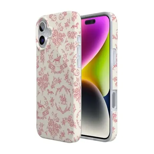 Casely iPhone 16 Case | Western Bloom | Jenna Palek x Casely | Compatible with MagSafe | Classic Ultra Slim Design - CASELY (1)