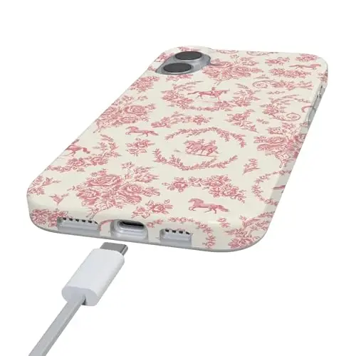 Casely iPhone 16 Case | Western Bloom | Jenna Palek x Casely | Compatible with MagSafe | Classic Ultra Slim Design - 5