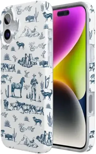 Casely iPhone 16 Case | Wild West Adventure | Desert | Classic Ultra Slim Case Design | Compatible with MagSafe - 5