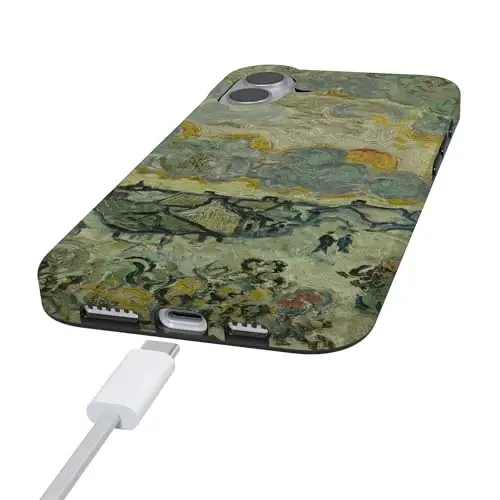 Casely iPhone 16 Gʻilof | Van Gogh | Vinsent xotirasi | MagSafe bilan mos keladi | Klassik oʻta yupqa dizayn - 6