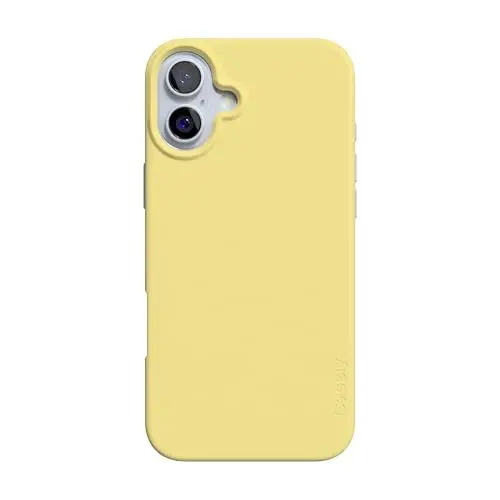 Casely iPhone 16 Kılıf | Butter Me Up | Tereyağı Sarısı | MagSafe ile Uyumlu | Klasik Ultra İnce Tasarım 