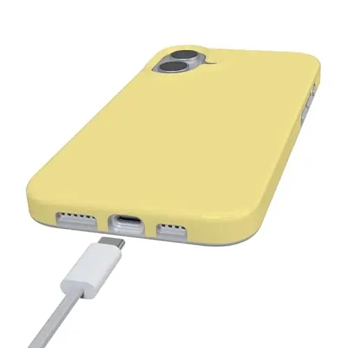 Casely iPhone 16 Kılıf | Butter Me Up | Tereyağı Sarısı | MagSafe ile Uyumlu | Klasik Ultra İnce Tasarım - 6