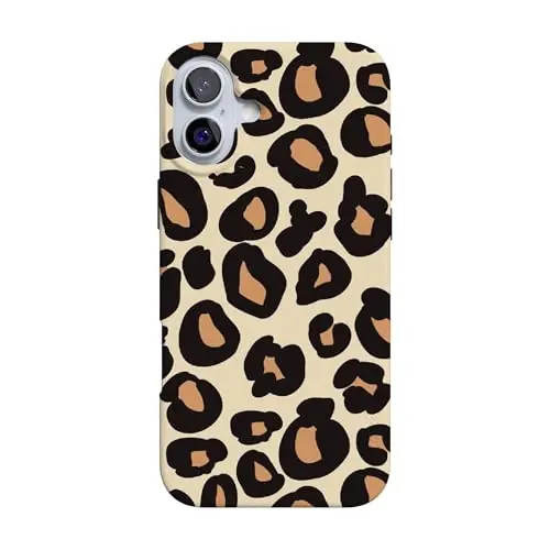 Casely iPhone 16 Case | Into the Wild | Leopard Print | Compatible with MagSafe | Classic Ultra Slim Design - 1