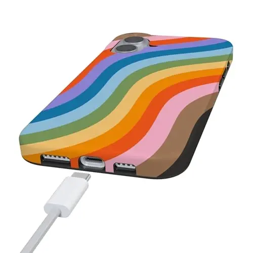 Casely iPhone 16 Case | Love for All | Rainbow Pride | Compatible with MagSafe | Classic Ultra Slim Design - 6