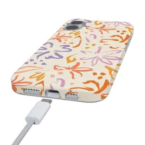 Casely iPhone 16 Case | Hibiscus Blooms | Hawaiian Floral | Compatible with MagSafe | Classic Ultra Slim Design - 5